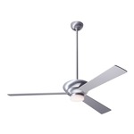 Altus Ceiling Fan with Light - Brushed Aluminum / Aluminum