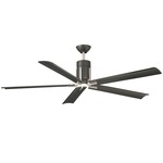 Clean Ceiling Fan with Light - Grey Iron / Grey Iron