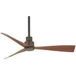Simple Ceiling Fan - Oil Rubbed Bronze / Medium Maple