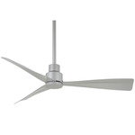 Simple Ceiling Fan - Silver / Silver