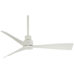 Simple Ceiling Fan - Flat White / Flat White