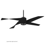 Artemis IV Ceiling Fan with Light - Gunmetal / Matte Black