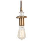 Safra Mini Pendant - Harvard Court Bronze / Brass