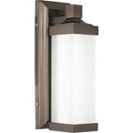 5501-281 Wall Light - Harvard Court Bronze / Etched White
