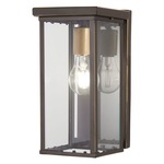 Casway Outdoor Wall Light - Oil Rubbed Bronze / Clear