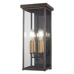 Casway Outdoor Wall Light - Oil Rubbed Bronze / Clear