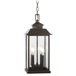 Miners Loft Outdoor Pendant - Oil Rubbed Bronze / Clear