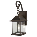 Mariners Pointe Outdoor Wall Light - Oil Rubbed Bronze / Clear