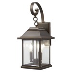 Mariners Pointe Outdoor Wall Light - Oil Rubbed Bronze / Clear