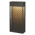 Guild Outdoor Wall Light - Oil Rubbed Bronze / Gold