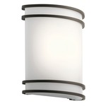 Signature 11319 Wall Light - Olde Bronze / White