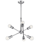 Armstrong Chandelier - Chrome