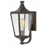 Jaymes Outdoor Wall Light - Oil Rubbed Bronze / Clear