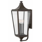 Jaymes Outdoor Wall Light - Oil Rubbed Bronze / Clear