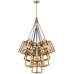 Ensemble Chandelier - Brushed Bronze