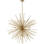 Tryst Chandelier - Burnished Gold