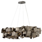 Delfina Linear Chandelier - Metallic Matte Bronze