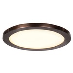 Disc Flush Mount - Bronze / Acrylic