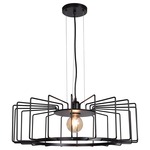 Wired Horizontal Pendant - Black