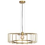 Wired Horizontal Pendant - Gold
