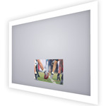 Silhouette Lighted Mirror with TV - Frosted