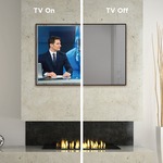 Eclipse TV Cover - Gloss Black / Mirror