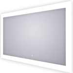 Silhouette Rectangle Lighted Mirror - Frosted