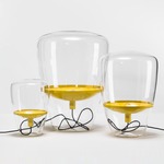 Balloons Lamp - Lemon Yellow / Glossy Clear