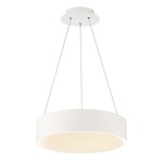 Corso Pendant - White / Frosted