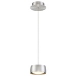 Tic Toc Pendant - Brushed Aluminum