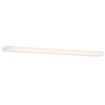 Slim Nightstick Bathroom Vanity Light - White / White