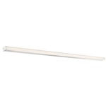 Slim Nightstick Bathroom Vanity Light - White / White