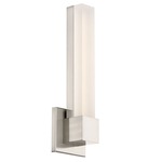 Esprit Wall Light - Brushed Nickel / White