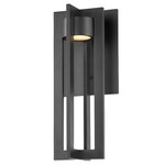 Chamber Outdoor Dark Sky Wall Light - Black