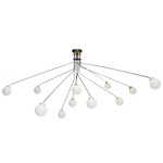 Array Large Opal Pendant - Bronze / Satin Brass
