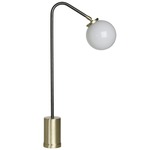 Array Opal Table Lamp - Satin Brass / Opal