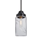 Blink Mini Pendant - Black / Clear