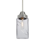 Blink Mini Pendant - Satin Nickel / Clear