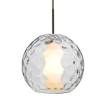 Layla Mini Pendant - Bronze / Clear