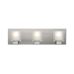 Bolo Bathroom Vanity Light - Satin Nickel / Clear / Frost