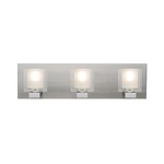 Bolo Bathroom Vanity Light - Satin Nickel / Clear/ Frost