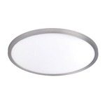 Ultra Slim Round Wall / Ceiling Light - Brushed Nickel