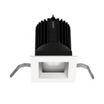 Volta 2IN Square Shallow Downlight Trim - White / Haze Reflector