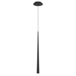 Cascade Pendant - Matte Black / Frosted