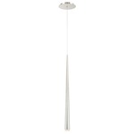 Cascade Pendant - Polished Nickel / Frosted