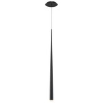 Cascade Pendant - Matte Black / Frosted