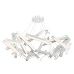 Chaos Chandelier - Brushed Aluminum