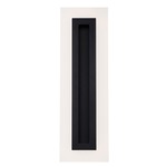 Shadow Outdoor Wall Light - Black / Frosted