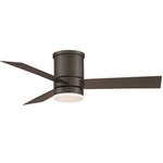 Axis Flush Mount DC Ceiling Fan with Light - Floor Model - Bronze