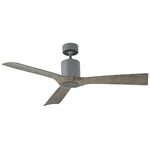 Aviator 54IN DC Ceiling Fan - Graphite / Weathered Grey